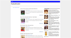 Desktop Screenshot of fashionforlife1.blogspot.com
