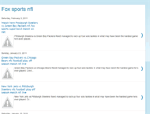 Tablet Screenshot of foxsportsnfl.blogspot.com