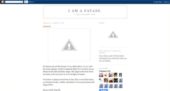 Desktop Screenshot of i-am-a-fatass.blogspot.com