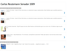 Tablet Screenshot of carlosreutemannsenador.blogspot.com