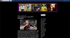 Desktop Screenshot of foot-ballplayer.blogspot.com