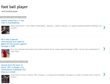 Tablet Screenshot of foot-ballplayer.blogspot.com