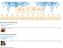 Tablet Screenshot of madeinthesouth.blogspot.com