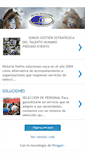 Mobile Screenshot of delfosoluciones.blogspot.com