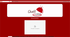 Desktop Screenshot of cheffincasa.blogspot.com