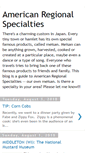 Mobile Screenshot of americanregionalspecialties.blogspot.com