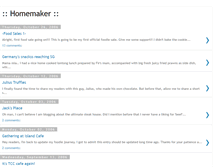 Tablet Screenshot of homemakerloveshomemade.blogspot.com