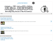 Tablet Screenshot of hoaxhunter.blogspot.com