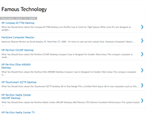 Tablet Screenshot of famoustec.blogspot.com