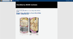 Desktop Screenshot of blackberry8330reviews.blogspot.com