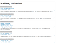 Tablet Screenshot of blackberry8330reviews.blogspot.com