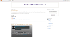 Desktop Screenshot of mustardseedkosovo.blogspot.com