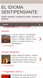 Mobile Screenshot of elidiomasentipensante.blogspot.com