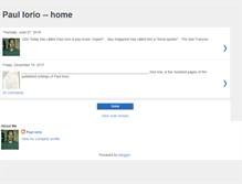 Tablet Screenshot of paulliorio.blogspot.com