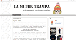 Desktop Screenshot of lamujertrampa.blogspot.com