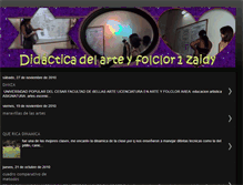 Tablet Screenshot of didacticadelarteyelfolclor1zaidy.blogspot.com