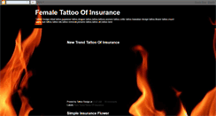 Desktop Screenshot of femaletattoodesign.blogspot.com