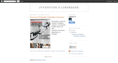 Desktop Screenshot of juventudeeliberdade.blogspot.com