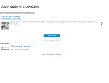 Tablet Screenshot of juventudeeliberdade.blogspot.com