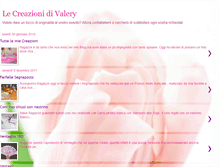 Tablet Screenshot of lecreazionidivalery.blogspot.com