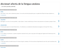 Tablet Screenshot of diccionariafectiu.blogspot.com