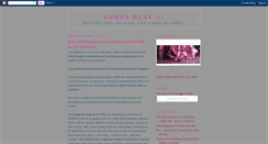 Desktop Screenshot of cubanheat.blogspot.com