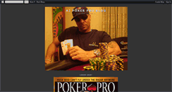 Desktop Screenshot of ajpokerpro.blogspot.com