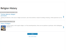 Tablet Screenshot of historyofreligion.blogspot.com