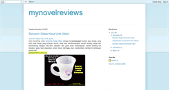Desktop Screenshot of mynovelreviews.blogspot.com