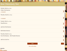 Tablet Screenshot of groupdmt-freedirectorylist.blogspot.com
