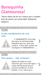 Mobile Screenshot of bonequinhaglamurosa.blogspot.com
