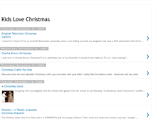 Tablet Screenshot of kidslovechristmas.blogspot.com