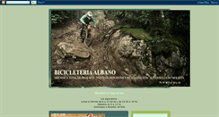 Desktop Screenshot of bicicleteriaalbano.blogspot.com