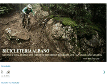 Tablet Screenshot of bicicleteriaalbano.blogspot.com