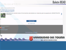 Tablet Screenshot of informativoidead.blogspot.com