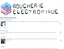 Tablet Screenshot of boucherie-electronique.blogspot.com