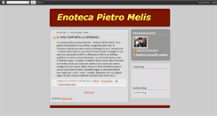 Desktop Screenshot of enotecapmelis.blogspot.com
