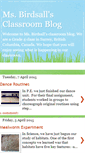 Mobile Screenshot of msbirdsallsclassroom.blogspot.com