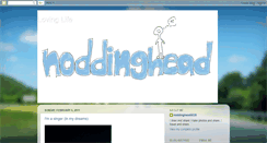 Desktop Screenshot of noddinghead.blogspot.com