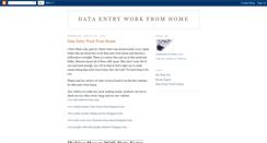 Desktop Screenshot of data-entry-work.blogspot.com