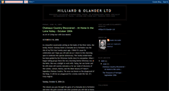 Desktop Screenshot of hilliardolander.blogspot.com