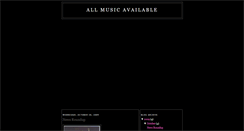 Desktop Screenshot of music-available.blogspot.com