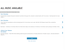 Tablet Screenshot of music-available.blogspot.com