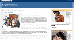 Desktop Screenshot of peopledominican.blogspot.com