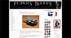 Desktop Screenshot of ferrusmanus.blogspot.com