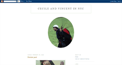 Desktop Screenshot of cecile-vincent-nyc.blogspot.com