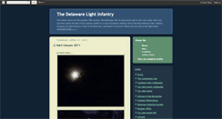 Desktop Screenshot of delawarelightinfantry.blogspot.com
