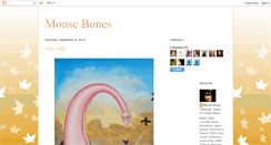 Desktop Screenshot of mousebones.blogspot.com