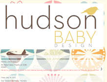 Tablet Screenshot of hudsonbabydesign.blogspot.com