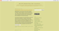 Desktop Screenshot of museumzeitraum.blogspot.com